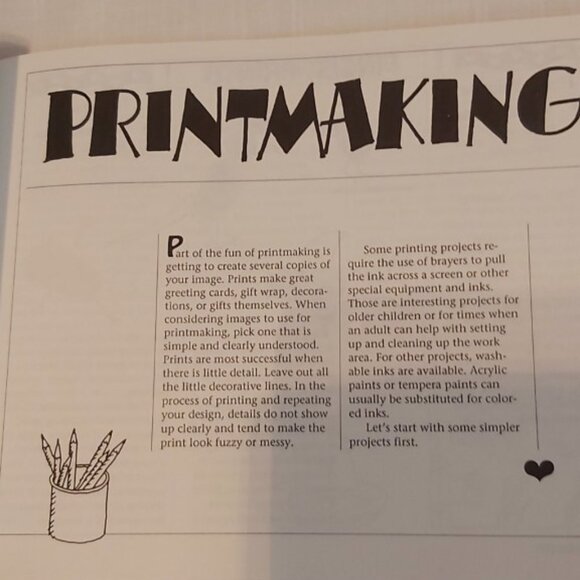 BOOK - KIDS CREATE! ART & CRAFT - 3  TO  9 YEAR-OLDS. MINT CONDITION! - Picture 4 of 4